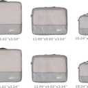 Packing Cubes Set Travel Luggage Organizers Suitcase Lightweight Accessories