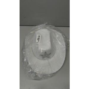 USA Straw American Flag Cowboy Hat for Men, Women, Looks Vintage Cowgirl Hat for Costume Party (Adult Size)