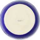roro Handmade Ceramic Stoneware Glossy Seafoam Stylish Blue Wavetop Bowls, 7 Inch Wide | Set of 2