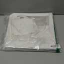 Voircoloria Baby Boxes with 42pcs Letters for Baby Shower Transparent Balloon Boxes Clear Balloon Box Blocks for Boy Girl Gender Reveal Party and Birthday Party (White)