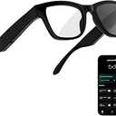 KWENRUN AI Smart Glasses with ChatGPT – Bluetooth, RealTime Translation, Music & HandsFree Calls, Photochromic Lenses, UV & Blue Light Protection for Men & Women