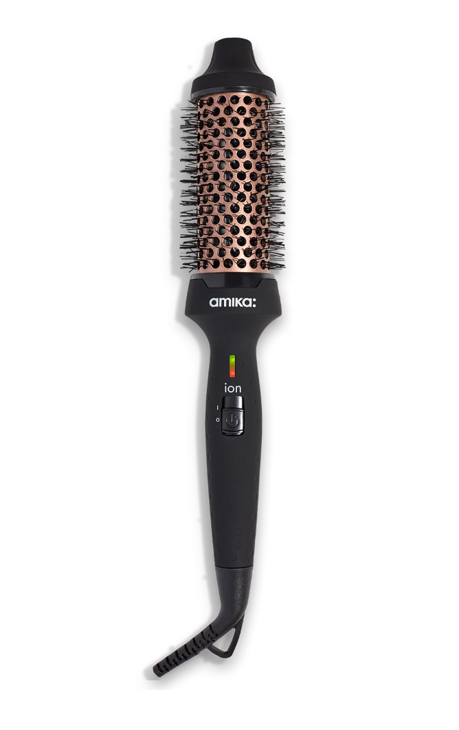Amika Blowout Babe Thermal Brush, Black 