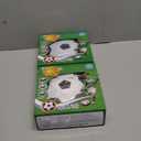 2 Pack Hover Soccer Ball with 8 Pcs Batteries, Air Floating Soccer Toy with LED Lights and Foam Bumper, Indoor Games for Kids 4-8-12, Toys Gifts for 3 4 5 6 7 8 9 Year Old Boys Girls (Multicolor)