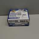 High Pressure Shower Head - Anti-Clogging Silicone Nozzles - 2.5 GPM Removable Restrictor - Easy to Clean Adjustable Replacement - easy to install with Plumbers Tape - 6 inch - Classic Chrome Finish