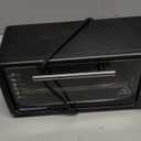 Elite Gourmet ETO236 Personal Compact 2 Slice Countertop Toaster Oven with 15 Minute Timer & Adjustable Temperature, Bake, Broil, & Toast, Black