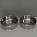 LIANYU Round Cake Pans Set of 2, 6 Inch Round Layer Cake Tins for Baking, Stainless Steel Round Baking Pan, Bakeware for Oven & Dishwasher, Non Toxic & Heavy Duty