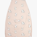 Merino Wool & Organic Cotton Sleep Sack 2-Way Zipper Adjustable Universal Size Sleeping Bag for Baby, 2-4 Years