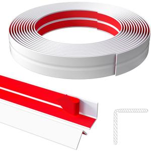 Wall Corner Protector, 0.8inch x 36FT Peel and Stick Wall Trim Molding, Self Adhesive Wall Corner Guard&Edge Protector, Inside & Outside Corner Moulding Trim for Wall Edge Corner,Ceiling