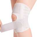 Galvaran Knee Brace with Side Stabilizers Relieve Meniscus Tear Knee Pain ACL MCL Arthritis,Joint Pain Relief, Breathable Adjustable Knee Support Suitable for Men and Women with Sports Injuries