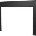 44.5" W x 32.1" H Trim Kit Just Designed for Velaychimney 35.6" W x 27.5" H Electric Fireplace Insert (Model: B09WVH2Y5L), Black