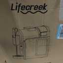 Lifecreek 98oz Slushie Machine for Home with No Ice Needed, 6 Preset Programs, Self-Cleaning Function, Quiet Operation, Perfect for Making Frozen Margaritas, Milkshakes, Smoothies, Frappes,Blue