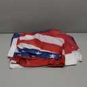 American Flags for Outside  (Pack of 3) -American Flag with Embroidered Stars and Sewn Stripes US Flag 3x5 Heavy Duty Outdoor Made in USA for High Wind- All Weather Flags