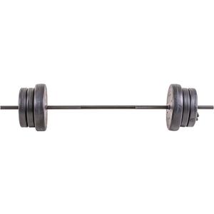 US Weight Barbell Set for home gym workout - Made in USA, Essential Home Gym Equipment for Strength Training,  4PCS of 10lbs and 2PCS of 5lbs