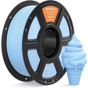 ELEGOO Matte PLA 3D Printer Filament 1.75mm Ice Blue 1KG