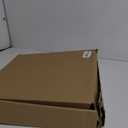 Hongkee 12x12 Picture Frame Set of 4 - Made of Glass and Black Wooden Frame, Display Square Pictures 10x10 with Mat or 12 x 12 without Mat, Desktop & Wall Collage Photo Frame