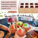 Gejoy 48 Pcs Cantaritos de Barro 3oz Mini Mexican Clay Shot Glasses for Tequila, Margaritas, Mojitos Handmade Pottery Cups for Taco Tuesday Fiesta Bar Party Decor(72 Pcs)