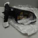 MOFOAP Driver Side Mirror Compatible With 2016 2017 2018 2019 2020 2021 Honda Civic Coupe Sedan Hatchback,Mirror with Power Glass,NonHeated,Manual Folding(Silvery)