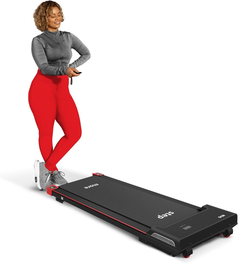 REVO Walking Pad Treadmill for Home with Remote | Portable Under Desk Treadmills with 0.5-4mph Speed Range