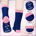 Gifts for Sister in Law - Sister in Law Gifts for Women,Funny Christmas Birthday Graduation Galentines Valentines Day Personalized Mothers Day Gift Ideas for Sisters Friends,Stocking Stuffer Socks (Blue, One Size)