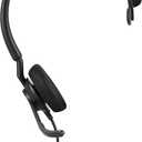 Jabra Engage 50 II Wired Mono Headset - Noise-Cancelling 3-Mic Technology and USB-A Cable, Ultra-Lightweight - Works with All Leading Unified Communications Platforms Such as Zoom & Unify - Black