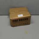 Fire Bricks, FireBrick, High Temperature Insulated Firebricks for Wood Stoves, Fireplaces, Size 9" X 4-1/2" X 1-1/4", Pack of 6, Wood Stove Bricks, Fireplace Brick