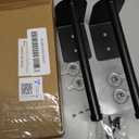 2 Pack Hat Racks for Baseball Caps, Stainless Steel Hat Organizer for Baseball Cap, Hat Holder Storage Organizer, Hat Hanger Strong Adhesive/Wall Drilled for Door, Bedroom, Closet(Black 6 in)