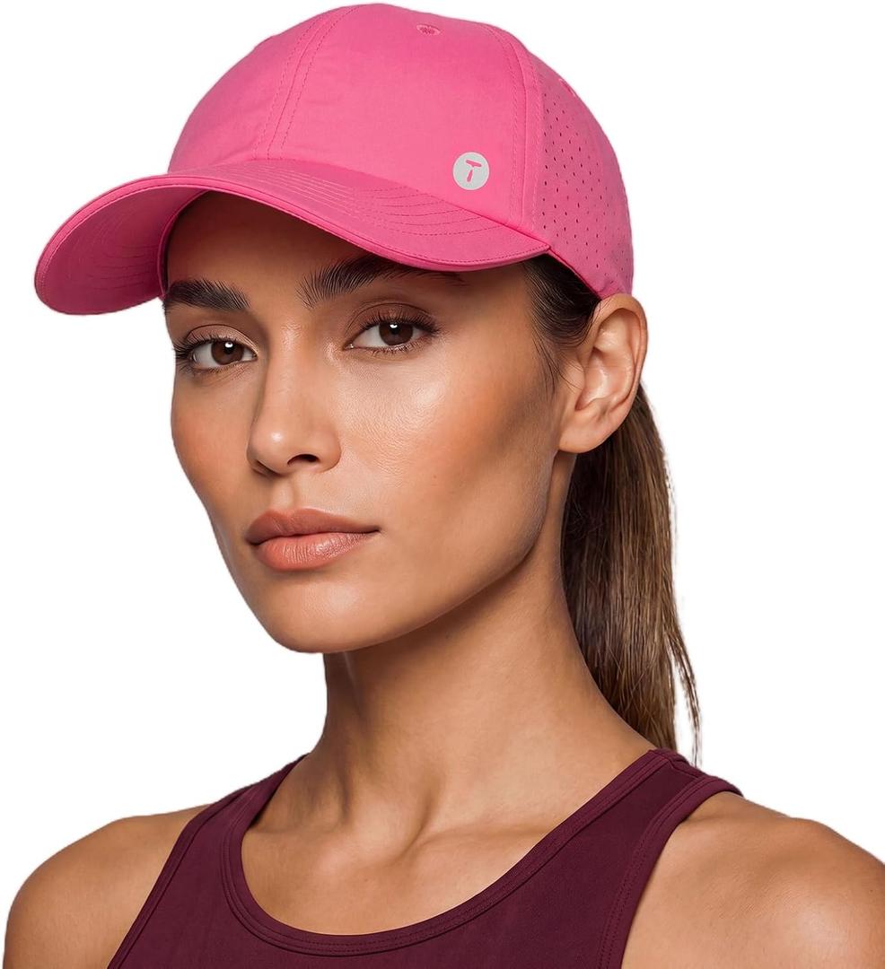 ChicPony™ Cooling High Ponytail Baseball Cap for Women UPF 50+ Sun Hat Cooling-Touch Sweatband, Quick-Dry, UPF 50+ Sun Protection, Breathable, Foldable, Lightweight, Running Golf Walking Summer
