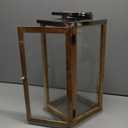 HD Designs Metal & Wood Lantern