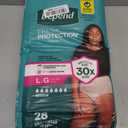 Depend Fresh Protection Adult Diapers, Incontinence & Postpartum Bladder Leak Underwear for Women, Disposable, Maximum, Large, Blush, 28 Count