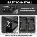 2PCS Front Bumper Cover Replacement OEM#JL3Z17E810AB,Front Bumper Guard Pad Compatible with Ford 2018-2020 F-150 Bumper Parts,Insert Bumper Guards for Cars Car Accessories