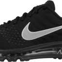 Nike Men's Air Max 2017 Sneaker (9.5, Black/Anthracite/White)