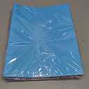 5 x HABGP 4 Pack Two Pocket Folder with Prongs, 2 Color Paper Folders with Pockets and Business Card Holder, Folders with Pocket Fit Letter Size, Organizing Papers in School, Office & Business Red & Blue