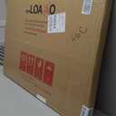 LOAAO Black Metal Framed Bathroom Mirror for Wall, 24X36 Inch Rounded Rectangle Mirror, Matte Black Bathroom Vanity Mirror Farmhouse, Anti-Rust, Hangs Horizontally or Vertically