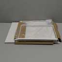 Nxconsu Cabinet Shelf Expandable Organizer Riser Rack for Kitchen Pantry Cupboard Under Sink Countertop Home Organization Extra Storage Space Saver Heavy Duty Metal Edgeless Design White Extra Large (11.8D * 14.56-24.6W * 8.46H)