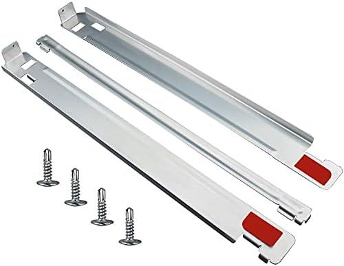 KSTK1 27-inch Laundry Stacking Kit Replacement for LG Washer & Dryer - Solid Metal with Chrome Coated by Funmit