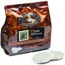 Baronet Coffee Pods [Dark Kenya AA-54 Pods] Single Cup Use for Senseo Machine - 3 Bags of 18 Single Serve 8 Gram, Regular Strength, Medium Roast [Dark Kenya AA] BB 1/7/28