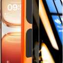 TOCOL Privacy Screen Protector for 17 Pro Max, 6.9 inch 9H Hardness Military Grade Shatterproof HD Tempered Glass for 17 ProMax Full Coverage Easy Installation, 2 Pack