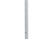 SSWBasics Adjustable White Costumer Stand Single Arm Clothes Rack - Retail Clothing and Garment Display Stand Ideal For Showcasing Hanging Items In Thrift Shops, Boutiques and Retail Stores