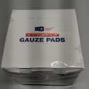 100pc Large Sterile Gauze Pads 4x4 Sterile for Wounds Bulk - 12ply Woven Gauze Sponges 4x4 Sterile - USP IV Breathable Mesh 4x4 Gauze Pads Sterile for Enhanced Absorption - First Aid Medical