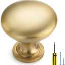 Ravinte 25 Pack Gold Cabinet Hardware Zinc Cabinet Door Knobs Drawer Knobs Kitchen Cabinet Knobs Gold Dresser Drawer Handles Brushed Brass Drawer Pulls