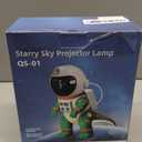 Galaxy Star Projection Night Light, Dinosaur Astronaut Space Projector with Timer, Remote Control, 8 Lighting Modes, Green Nebula Effects for Kids Room Ceiling Decor(Green)