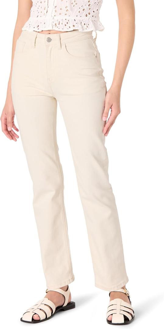 The Drop Women's Janine Slim Straight Leg Size 36
