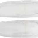 NewYall Pair Left and Right Clear Headlight Lens Headlamp Covers for Mazda 6 2003-2008
