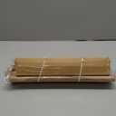 2 Pack Wood Curtain Rods for Windows 28 to 48 Inch,1'' Diameter Drapery Rods with Imitation Wood Grain Leaf Pattern Finials,Boho Adjustable Heavy Duty Curtain Rods Set,18-60'',Color:Natural Wood