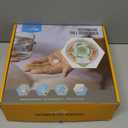 Live Fine 28-Day Automatic Pill Dispenser with Upgraded LCD Display, Key Lock, Sound & Light for Prescriptions, Medication, Vitamins, Supplements & More (Clear Lid)