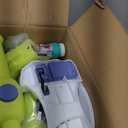 JoyRydz 6V Electric Baby Balance Bike with Bubble Machine,4 in 1 Toddler Balance Bike w/Remote Control for 1 Year Old Boys Girls Kids Bubble Bike Ride on Toys w/Powered Motor,Music,LED Lights (Cyan)