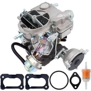 NENKUTEN 2 Barrel Carburetor for Rochester 2GC Chevy 5.7L 350 6.6L 400 Engines for Chevrolet Small Block C10 C20 C30 1975-1980 Bel Air 1970-1975 Biscayne, Carb with Gaskets