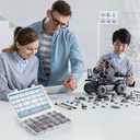 380PCS Stainless Steel Compression Springs Assortment Kit - Small & Tiny Springs with 23 Different Sizes, Metal Compression Springs for Pen Repair, Home DIY, Workshop & Industrial Use