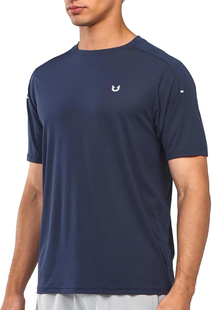 NORTHYARD Men's Athletic Running T-Shirts Quick Dry Workout Shirts Short-Sleeve Sports Gym Tee Tops Performance Activewear (3X-Large, Navy) NORTHYARD Men's Athletic Running T-Shirts Quick Dry Workout Shirts Short-Sleeve Sports Gym Tee Tops Performance Activewear (3X-Large, Navy)