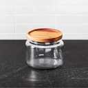 Anchor Hocking Montana Jar with Acacia Lid, 48 oz. Capacity, No Lid